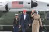 Melania Trump in Hermes headscarf compared to Jackie Kennedy