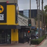 Rat falls from roof onto table at Buffalo Wild Wings